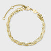Cluse Gracieuse Petite Watch & Bracelet Set, Burgundy & Gold