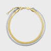Cluse Gracieuse Petite Watch & Double Snake Bracelet Gift Set, Silver & Gold