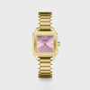 Cluse Gracieuse Petite Watch, Gold & Mauve Pink