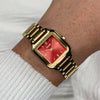Cluse Gracieuse Petite Watch, Gold & Red