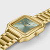 Cluse Gracieuse Watch, Gold & Sage Green