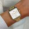 Cluse La Tétragone Multifunction Watch, Gold