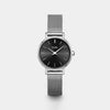 Cluse Ladies Boho Chic Watch & Bracelet Giftbox, Silver