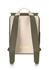 Cluse Le Nuitée Petite Backpack, Dark Green & Beige