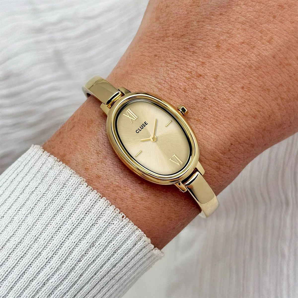 Cluse L'Ovale Watch, Gold