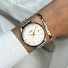 Cluse Minuit Date Watch, Gold & Silver