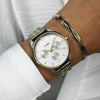 Cluse Minuit Multifunction Watch, Silver & Gold