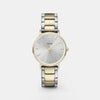 Cluse Minuit Watch & Bracelet, Silver & Gold