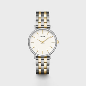 Cluse Pavane Petite 2 Watch, Silver & Gold