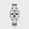 Cluse Men’s Quartaut Chronograph Watch, Silver & Blue