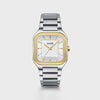 Cluse Men’s Quadrus Two-Tone Multifunction Watch, Gold & Silver