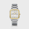 Cluse Men’s Quadrus Multifunction Watch, Gold & Silver