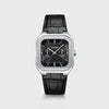 Cluse Men’s Quadrus Multifunction Watch, Silver & Black