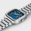 Cluse Men’s Quadrus Multifunction Watch, Silver & Midnight Blue