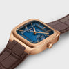 Cluse Men’s Quadus Multifunction Watch, Rose Gold & Brown Multi