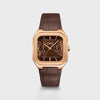 Cluse Men’s Quadrus Multifunction Watch, Rose Gold & Brown