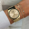 Cluse Retro 70’s Watch, Gold