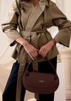 Cluse Sacroisé Petite Crossbody Bag, Dark Brown