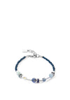 Coeur de Lion Atlantis Spheres Bracelet, Silver & Blue