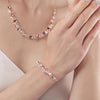 Coeur De Lion Dancing Crystals Bracelet, Gold & Pink