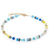 Coeur De Lion Iconic Necklace, Turquoise & Yellow