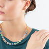Coeur De Lion Precious Statement Cubes Earrings, Gold