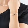 Coeur De Lion Princes Fusion Pearl Bracelet, Silver