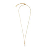 Coeur de Lion Solitaire Freshwater Pearl Necklace, Gold