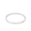 Coeur De Lion Spikes Small Bangle, Silver