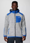 Columbia Arctic Crest Sherpa Full Zip Fleece Jacket, Blue