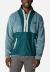 Columbia Men’s Back Bowl Full Zip Fleece, Metal & Night Wave