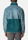 Columbia Men’s Back Bowl Full Zip Fleece, Metal & Night Wave