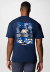 Columbia Black Butte Graphic T-Shirt, Navy