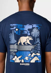 Columbia Black Butte Graphic T-Shirt, Navy