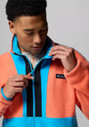 Columbia Backbowl™ II Full Zip Fleece, Orange Multi