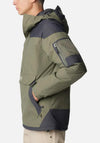 Columbia Men’s Challenger Pullover Jacket, Stone Green & Shark