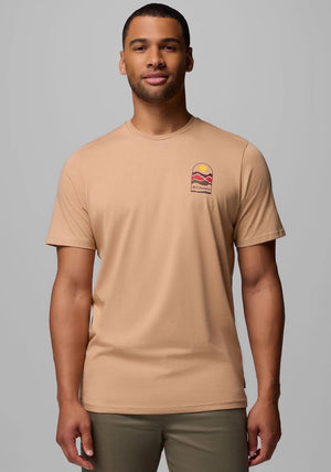 Columbia Explorers Canyon™ Back Graphic T-Shirt, Beige