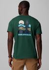Columbia Explorers Canyon™ Back Graphic T-Shirt, Forest Green