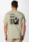 Columbia Explorers Canyon™ Back Graphic T-Shirt, Safari Green