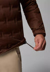 Columbia Grand Trek™ III Down Waterproof Hooded Jacket, Brown