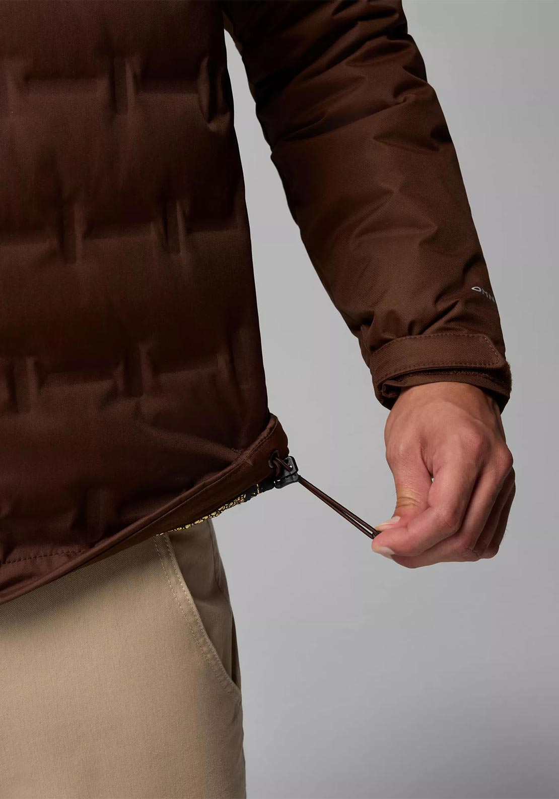 Columbia Grand Trek™ III Down Waterproof Hooded Jacket, Brown