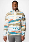 Columbia Helvetia II Printed Half Snap Fleece, Blue Multi