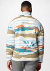 Columbia Helvetia II Printed Half Snap Fleece, Blue Multi