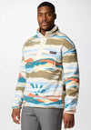 Columbia Helvetia II Printed Half Snap Fleece, Blue Multi