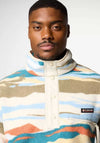 Columbia Helvetia II Printed Half Snap Fleece, Blue Multi