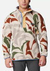 Columbia Men’s Helvetia™ Half Snap Fleece, Chalk Floristic