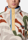 Columbia Men’s Helvetia™ Half Snap Fleece, Chalk Floristic