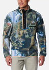 Columbia Men’s Helvetia™ Half Snap Fleece, Napa Green Chasing Falls