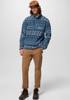 Helvetia II Printed Half Snap Fleece