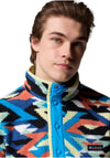 Helvetia II Printed Half Snap Fleece